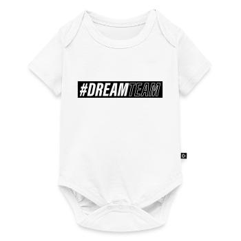 dream team - Baby Premium Kurzarmbody - Weiß - Vorne
