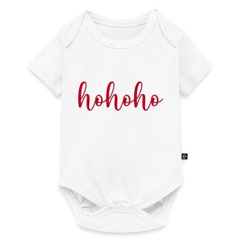 hohoho - Baby Premium Kurzarmbody - Weiß - Vorne