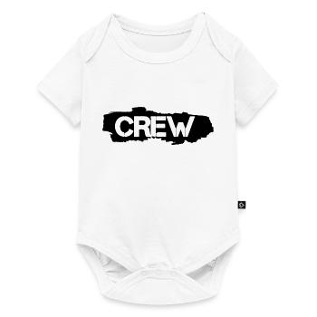crew - Baby Premium Kurzarmbody - Weiß - Vorne