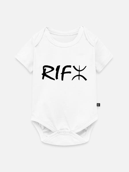 Rif - Baby Premium Kurzarmbody - Weiß