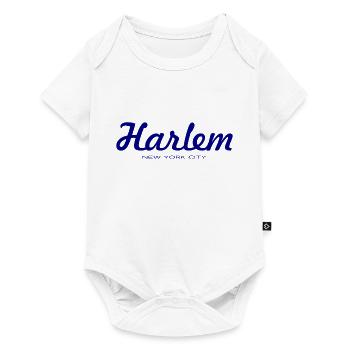 Harlem - NYC - New York - États-Unis - États-Unis - Body à manches courtes Premium Bébé - blanc - Devant