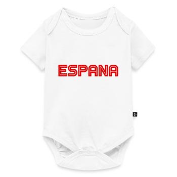 Espana - Spanien - Spain - Madrid - Barcelona - Baby Premium Kurzarmbody - Weiß - Vorne