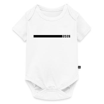 2026 year line - Baby Premium short-sleeve bodysuit - white - Front