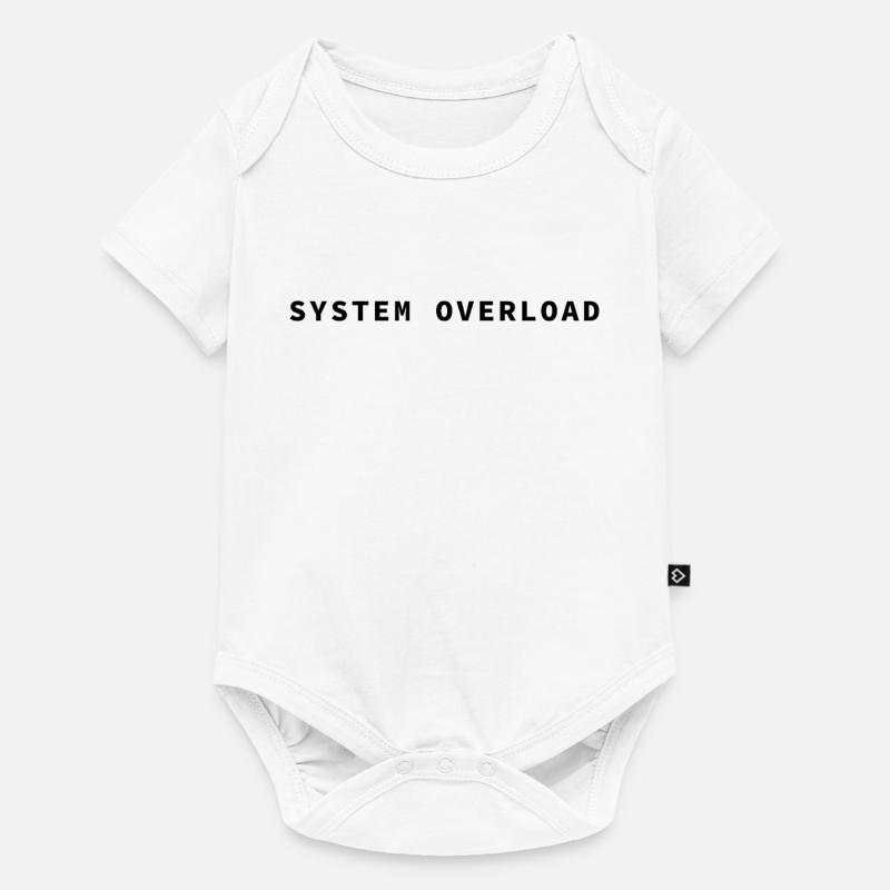 SYSTEM OVERLOAD - Baby Premium short-sleeve bodysuit - white