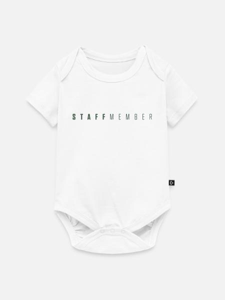 staff - Baby Premium Kurzarmbody - Weiß