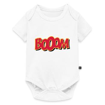 booom - Body à manches courtes Premium Bébé - blanc - Devant