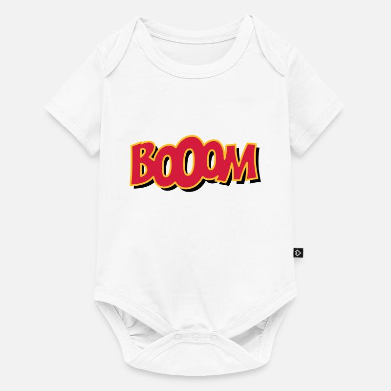 booom - Baby Premium short-sleeve bodysuit - white