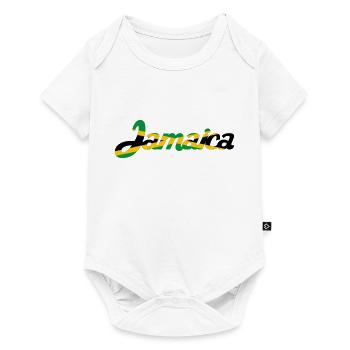 Jamaica - Baby Premium Kurzarmbody - Weiß - Vorne