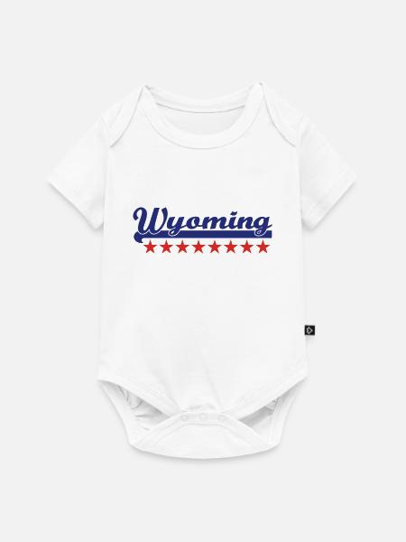 wyoming - Baby Premium Kurzarmbody - Weiß
