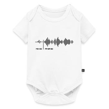 Wochentage - Wochenende Frequenz Party Shirt - Baby Premium Kurzarmbody - Weiß - Vorne