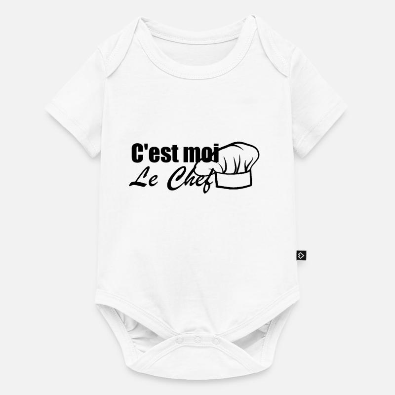 C'est moi le chef - Body à manches courtes Premium Bébé - blanc