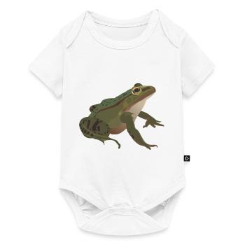 Frog mister frog toad common toad tree frog idea - Baby Premium short-sleeve bodysuit - white - Front