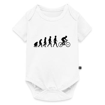vélo VTT vélo rennrad4 - Body à manches courtes Premium Bébé - blanc - Devant
