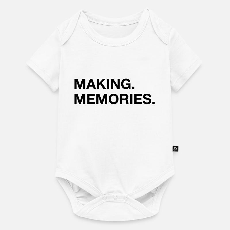 des souvenirs - Body à manches courtes Premium Bébé - blanc