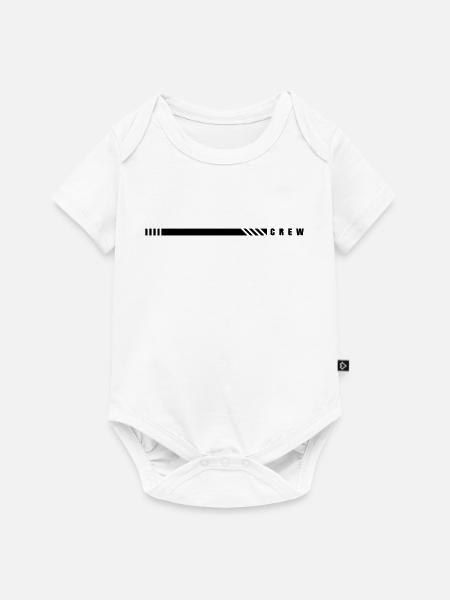 CREW - Baby Premium Kurzarmbody - Weiß