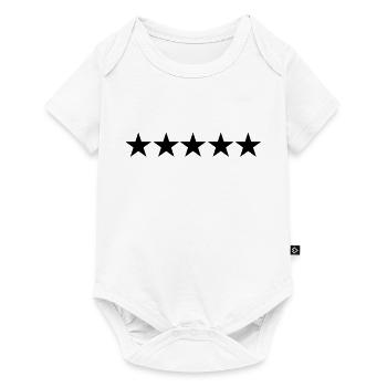 stars - Baby Premium short-sleeve bodysuit - white - Front