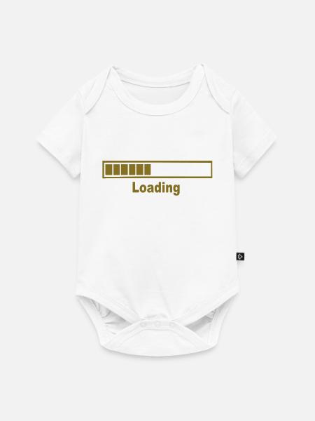 loading - Baby Premium Kurzarmbody - Weiß