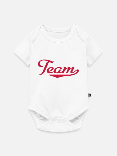 Team - Baby Premium Kurzarmbody - Weiß