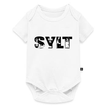 Sylt Skyline - Baby Premium Kurzarmbody - Weiß - Vorne
