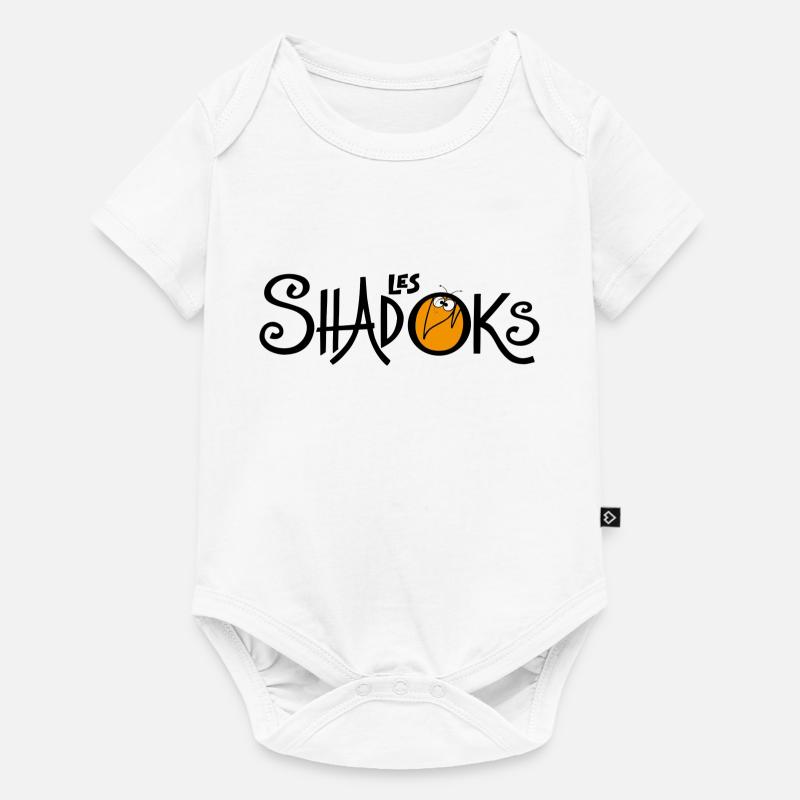 logo Shadoks - Body à manches courtes Premium Bébé - blanc