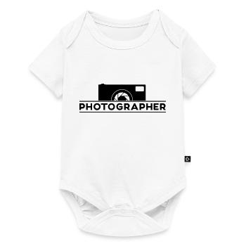 Photographer - Baby Premium Kurzarmbody - Weiß - Vorne