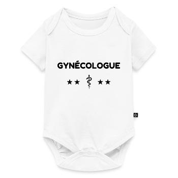Gynecologist Gynécologue Gynäkologe Médecine - Baby Premium short-sleeve bodysuit - white - Front