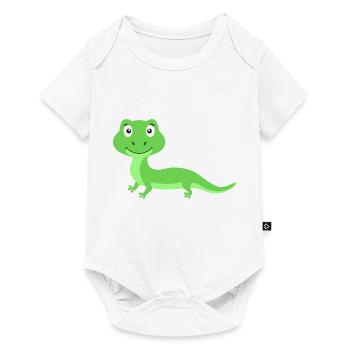 lizard - Baby Premium short-sleeve bodysuit - white - Front