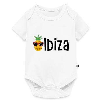 Ibiza - Body à manches courtes Premium Bébé - blanc - Devant