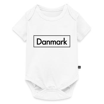 Danemark Modern Cadeau - Body à manches courtes Premium Bébé - blanc - Devant
