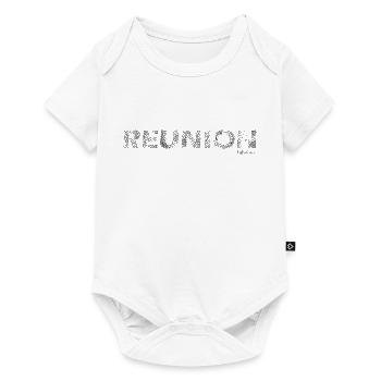 Réunion par Fab-Run - Body à manches courtes Premium Bébé - blanc - Devant