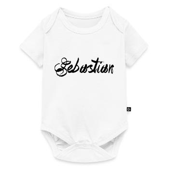 Sebastian - Body à manches courtes Premium Bébé - blanc - Devant