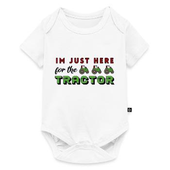 farmer sheep farmer field cows farmer sheep cow - Baby Premium short-sleeve bodysuit - white - Front
