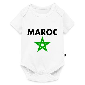 Morocco - Baby Premium short-sleeve bodysuit - white - Front