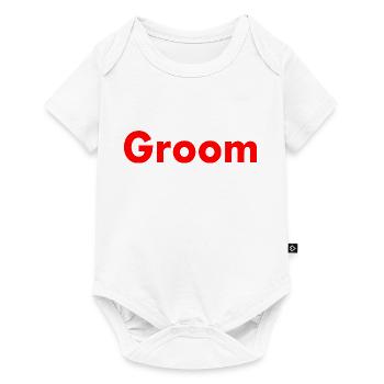 Groom - Body à manches courtes Premium Bébé - blanc - Devant