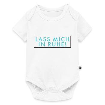 Lass mich in Ruhe - Baby Premium Kurzarmbody - Weiß - Vorne