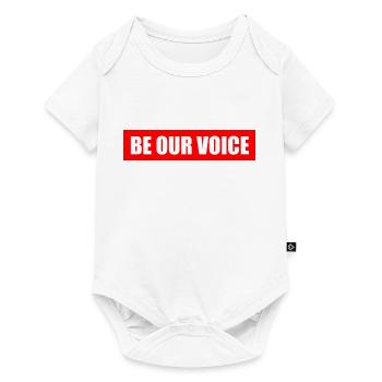 Be our voice - Body à manches courtes Premium Bébé - blanc - Devant