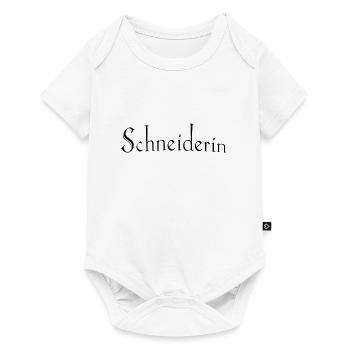 Schneiderin - Baby Premium Kurzarmbody - Weiß - Vorne