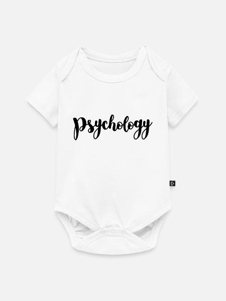 Psychologie - Baby Premium Kurzarmbody - Weiß