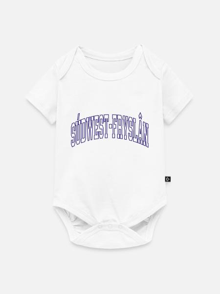 Súdwest Fryslân - Baby Premium Kurzarmbody - Weiß