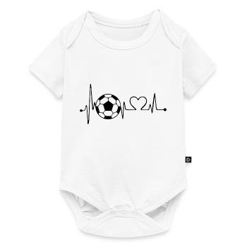 Ballsport - Baby Premium Kurzarmbody - Weiß - Vorne
