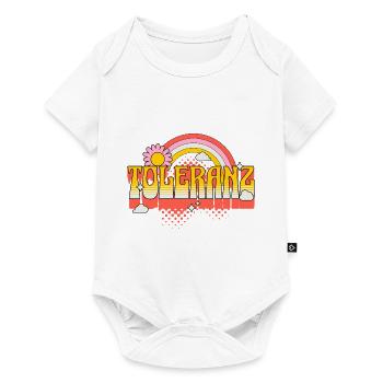 Tolerance Diversity Respect Acceptance Love LGBTQ - Baby Premium short-sleeve bodysuit - white - Front