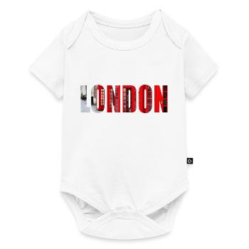 London - Baby Premium short-sleeve bodysuit - white - Front