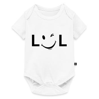 LOL Unisex - Baby Premium Kurzarmbody - Weiß - Vorne
