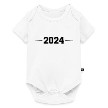 2024 - Body à manches courtes Premium Bébé - blanc - Devant