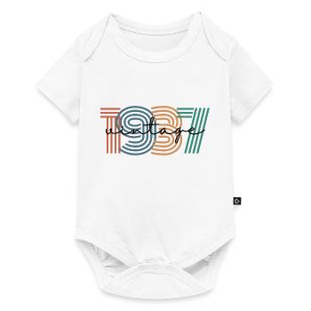 1937 Vintage Retro - Baby Premium short-sleeve bodysuit - white - Front
