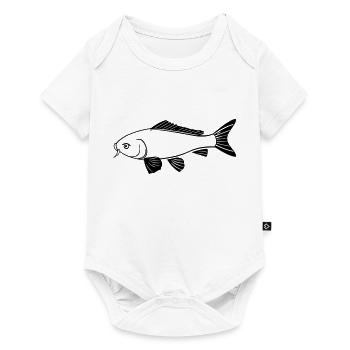 fish - Baby Premium short-sleeve bodysuit - white - Front