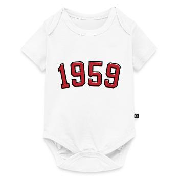 Sport Birth Year 1959 - Baby Premium short-sleeve bodysuit - white - Front
