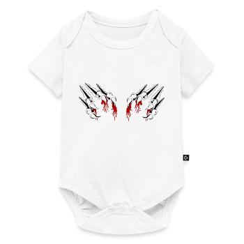 claw - Baby Premium short-sleeve bodysuit - white - Front