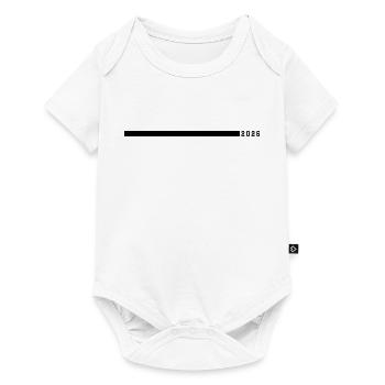 2026 stroke - Baby Premium short-sleeve bodysuit - white - Front