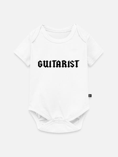 Gitarrist - Baby Premium Kurzarmbody - Weiß